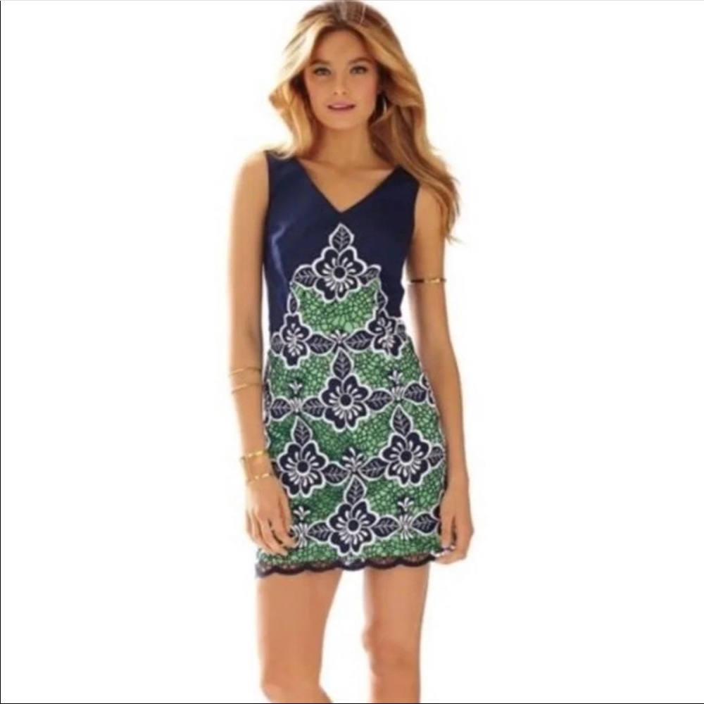 LILLY PULITZER SYLVIE DRESS IN NAVY